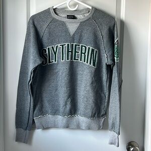 Wizarding World Harry Potter Slytherin Pullover Sweatshirt with Patch Universal